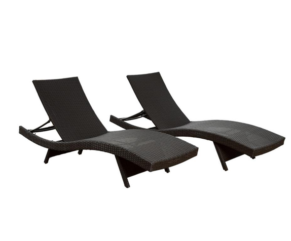 Günstige wasserdichte Outdoor-Strandlounge mit bequemem Metall-Niedrigsitz